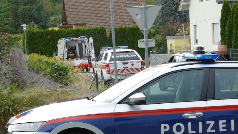 Einsatzkräfte waren binnen Minuten vor Ort. Doch es gab keine Hilfe mehr für die ermordeten Kinder. (Bild: Doku NÖ)