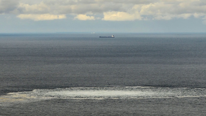 Eines der Lecks an der Nord-Stream-Pipeline (Archivbild)