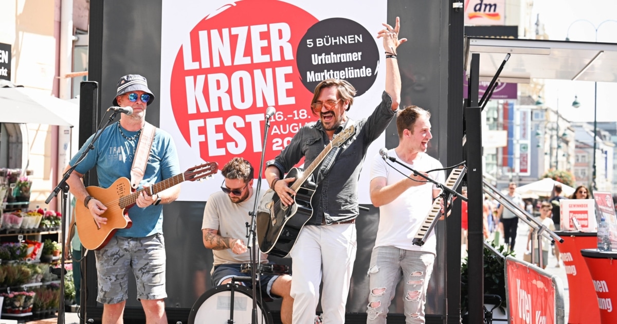 “Krone” Festival 2024 – Linz is getting ready for the perfect wave