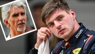 Damon Hill, Max Verstappen  (Bild: AFP, GEPA)