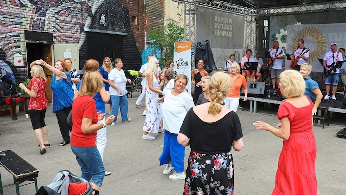 Der größte Lohn für die Band ist, „wenn die Leute tanzen“. 