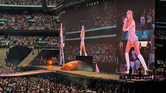 Taylor Swift ist wieder zurück auf der großen Bühne.