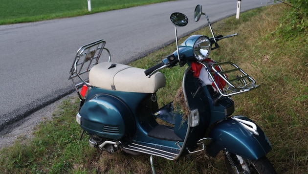 A 52-year-old man unfortunately had a fatal accident with his Vespa. (Bild: laumat)