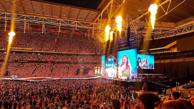 Mixed feelings after Taylor Swift's bombastic show in London (Bild: privat)