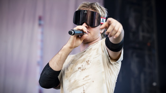 The friend of all Tyrolean cable car owners: Germany's pop-rap wonder Ski Aggu already enjoys something of a home advantage.