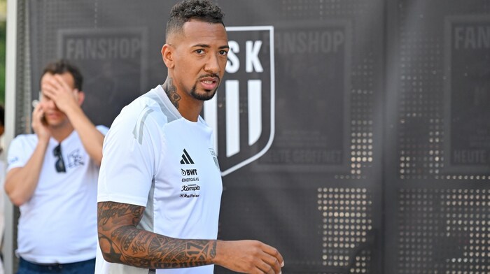 Jérôme Boateng wurde ausgetauscht.