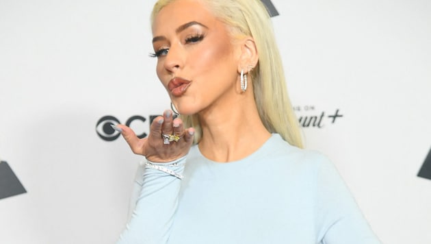 Christina Aguilera admits that she is no longer bothered by gossip about her body. (Bild: APA/Getty Images via AFP/GETTY IMAGES/Alberto E. Rodriguez)