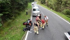 Der Crash ereignete sich auf der Bödele-Bergstraße. (Bild: Shourot)