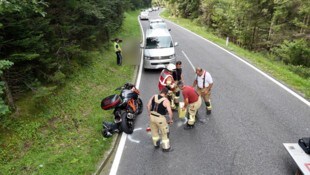 Der Crash ereignete sich auf der Bödele-Bergstraße.