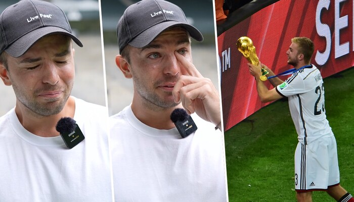 Unter Tränen gibt Christoph Kramer, Weltmeister von 2014, seinen Abschied von Borussia ...