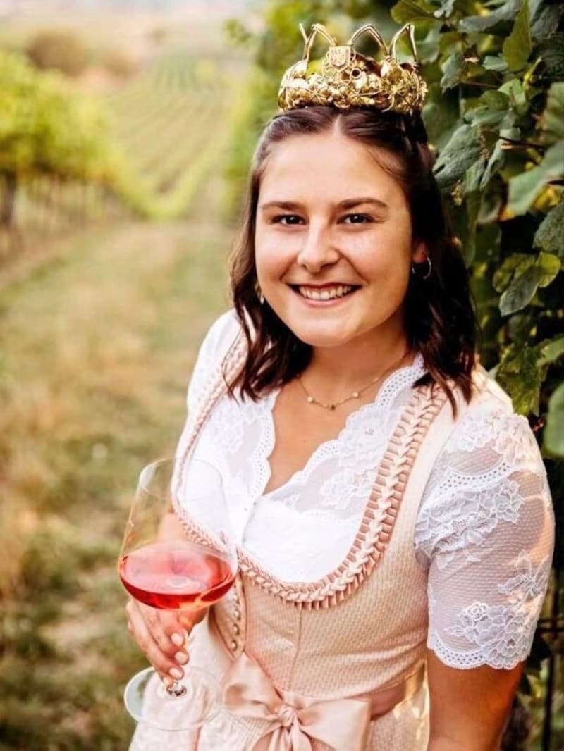 Winemaker Wetschka will definitely remain a "queen" after her coronation next week. (Bild: www.agerlhof.at)