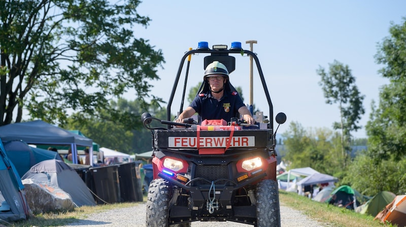 Zwei wendige Quads wurden eigens für das Frequency ausgestattet. Die Erfahrungen der letzten Jahre waren dabei äußerst hilfreich. (Bild: Molnar Attila)