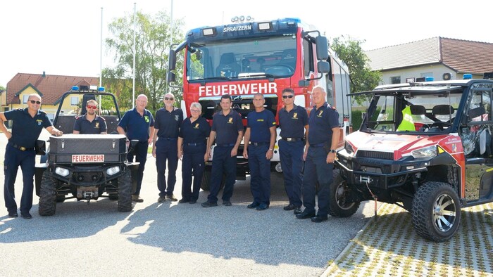 Zwei Standorte hat die Feuerwehr am Campinggelände besetzt, dazu ist man mit bis zu 20 Personen ...