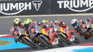 Im Red Bull Rookies Cup geht es hart zur Sache. (Bild: Gold & Goose / Red Bull Content Pool)