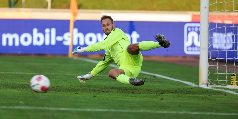 Marco Knaller war gegen Rapid in Topform. (Bild: GEPA/GEPA pictures)