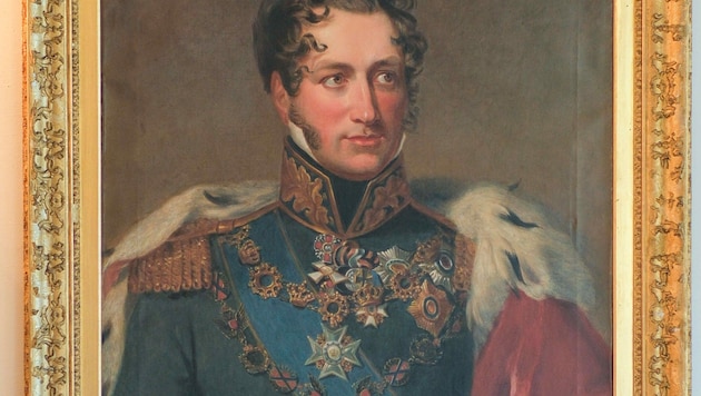 Herzog Ernst III. von Sachsen-Coburg, Schlosskäufer 1822. (Bild: Einöder Horst)