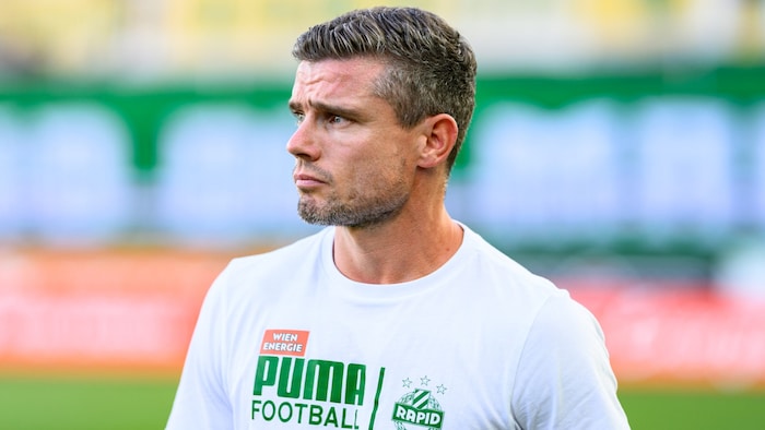 Rapid coach Robert Klauß