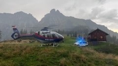 Zwei Personen wurden am Admonter Reichenstein von der Bergrettung Trieben und dem Polizeihubschrauber Libelle Steiermark gerettet. (Bild: Bergrettung Steiermark)