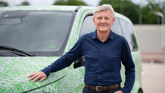 Andreas Zygan, head developer of the Mercedes vans