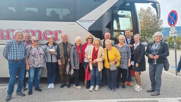 A group photo from one of the many outings. (Bild: ÖZIV Kärnten)