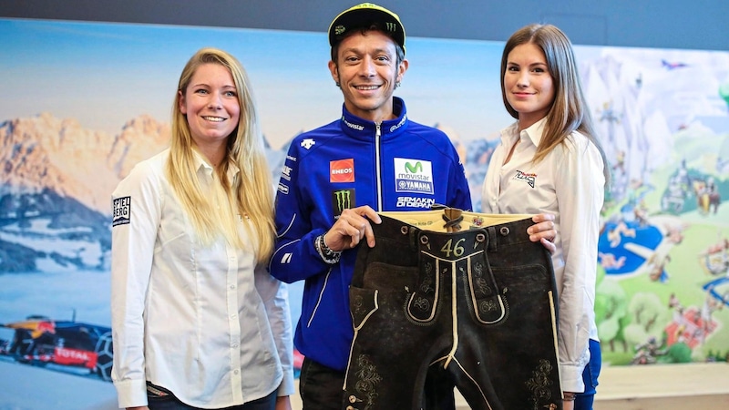 Once there were 46 leather pants for Vale in Spielberg. (Bild: GEPA/GEPA pictures)