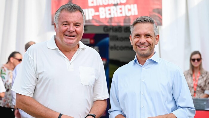 Günther Steinkellner and Wolfgang Hattmannsdorfer.