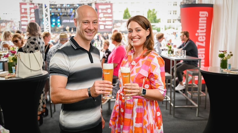 Die Vizebürgermeister Martin Hajart und Tina Blöchl. (Bild: Wenzel Markus)