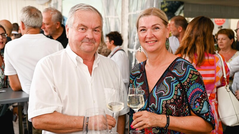 Johann Kalliauer (BBRZ) and Maria Gratzl (LIWEST). (Bild: Wenzel Markus)