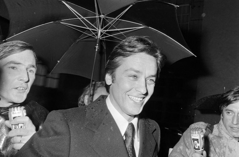 Alain Delon im Jahr 1973 (Bild: AFP)