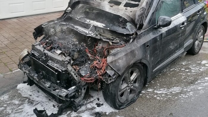 The car was totaled.