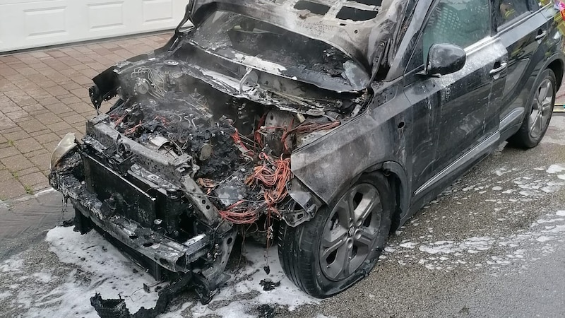 The car was totaled. (Bild: ZOOM Tirol)