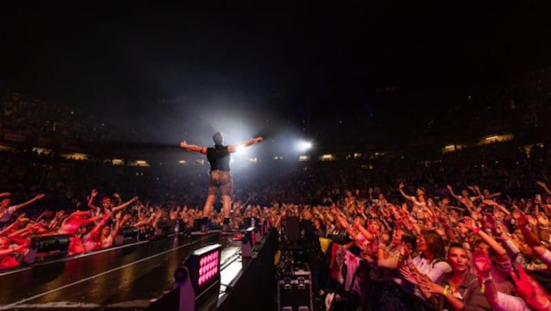 The crowds cheered Gabalier. (Bild: Gerald Lobenwein)