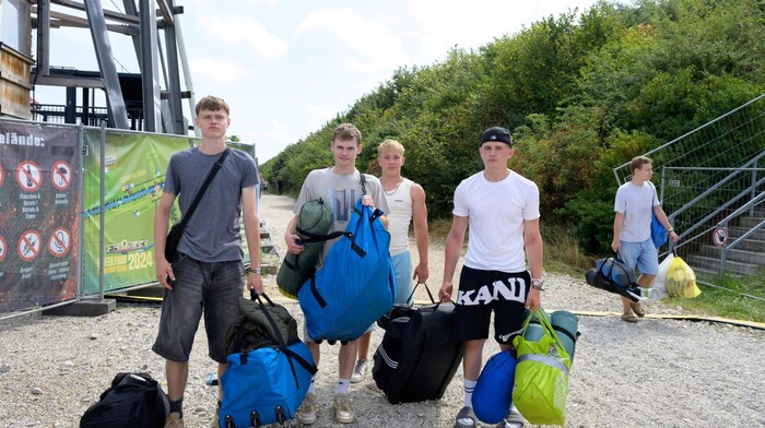 Große Abreise: Am Sonntag traten viele der Besucher den Heimweg an – bis nächstes Jahr (14. ...