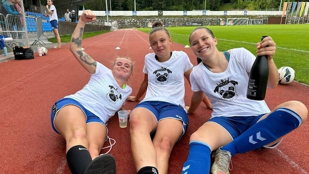 Im Frühjahr wurde die Saalfeldner 1b Salzburger Frauen-Meister, die neue Saison begann in der 2. Liga ebenso mit einem Sieg. (Bild: FC Pinzgau)