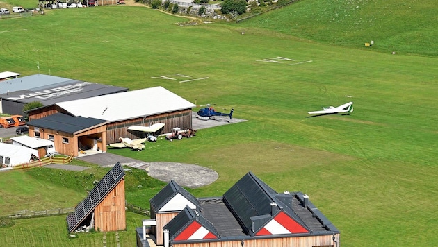 The Mauterndorf floodplain is still a grass track at the moment. (Bild: Roland Holitzky/ROLAND HOLITZKY)