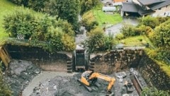 Bedload barriers now have to be dredged again. (Bild: EXPA Picture/EXPA Pictures. Alle Rechte vorbehalten. // EXPA Pictures. All rigths reserved.)