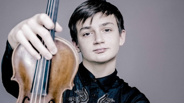 Austrian violinist Leonhard Baumgartner won the "Eurovision Young Musicians" contest in Bodø, Norway. (Bild: Andrej Grilc)