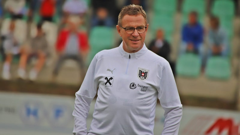 Ralf Rangnick helps in the search for a coach. (Bild: Hörmandinger Marion/Marion Hörmandinger)