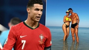 Cristiano Ronaldo und Georgina Rodriguez (Bild: AFP/Angelos Tzortzinis, instagram.com/georginagio)