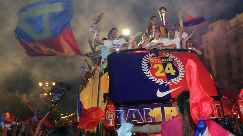 ven before winning the league title, FCSB Burarest were not doing very well in the league. (Bild: ROBERT GHEMENT)