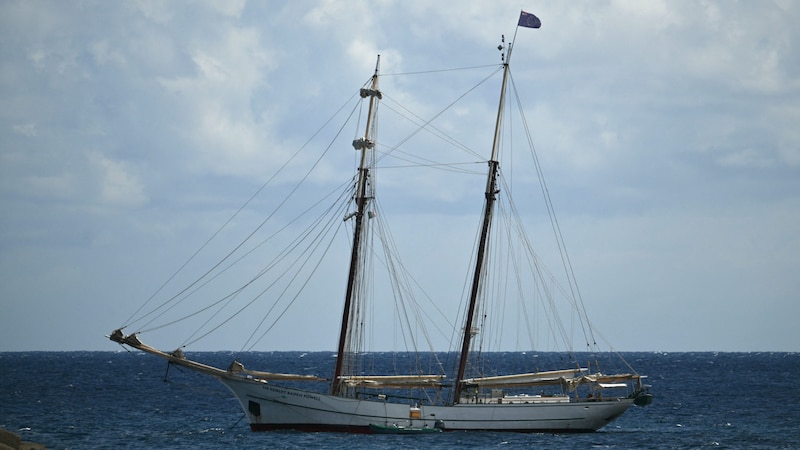 Die Überlebenden wurden auf das Schiff von Börner namens Sir Robert Baden Powell gebracht. (Bild: AFP/Alberto Pizzoli)