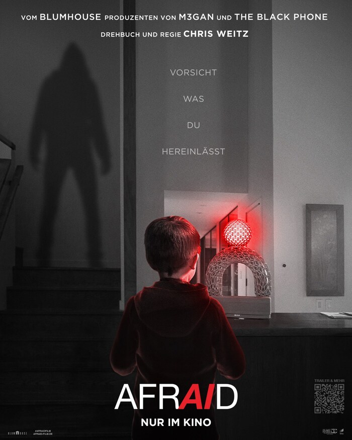 „AfrAId“ macht ab 29. August 2024 das Wohnhaus einer Familie im Kino zum wahren Spukhaus!