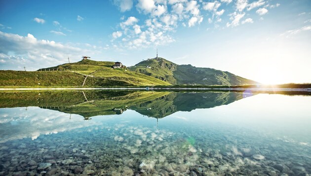 The local mountains attract many tourists from near and far. (Bild: Kitzbühel Tourismus)