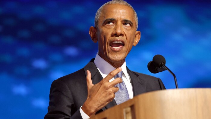 Obama war beim Parteitag der Demokraten in Chicago in seinem Element.