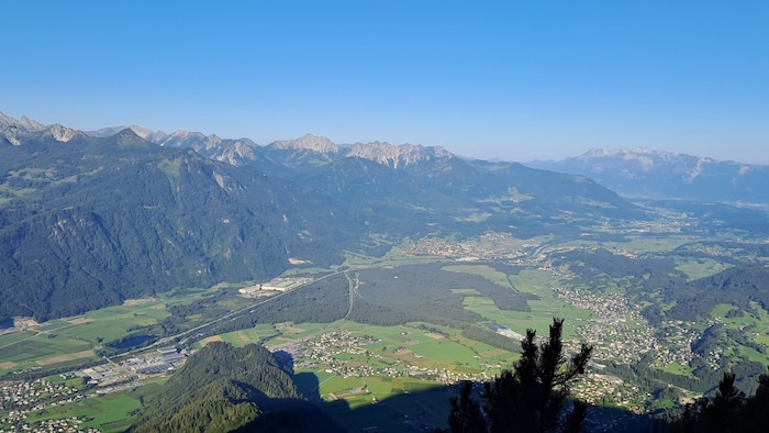 View over the Walgau.