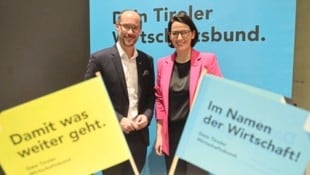 LR Mario Gerber und WK-Präsidentin Barbara Thaler sind nicht immer einer Meinung, derzeit kracht es beim Thema Tourismusabgabe. (Bild: Birbaumer Christof)