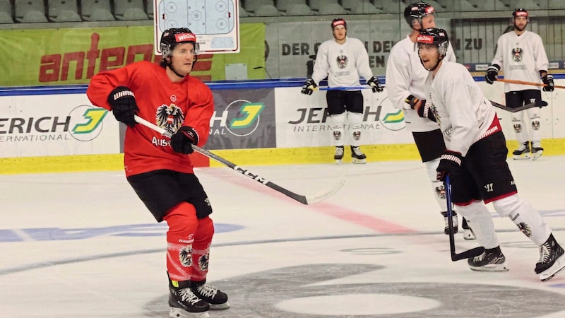 The final acid test awaits on Saturday on the Liebenau ice with Slovenia. (Bild: Jauschowetz Christian/Christian Jauschowetz)