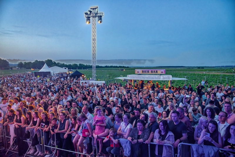 The musical highlight at Eichenwald attracts crowds of fans year after year (Bild: Eichenwald Weine)