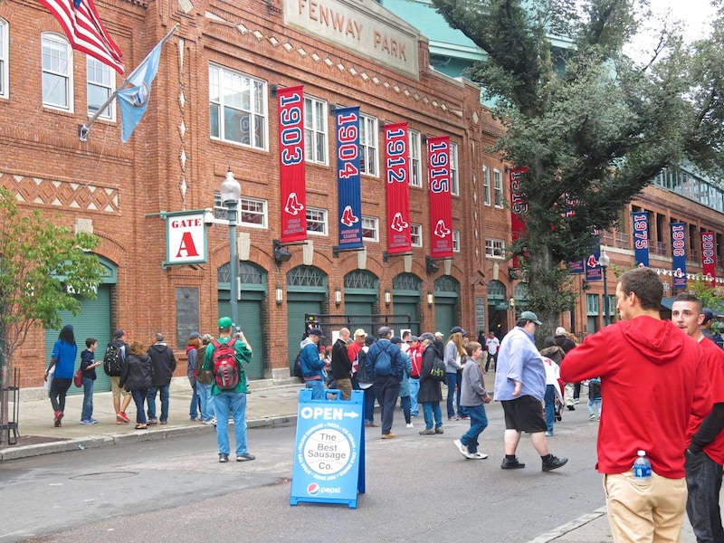 Fenway Park is the oldest baseball stadium in the USA. (Bild: Eva Lehner)