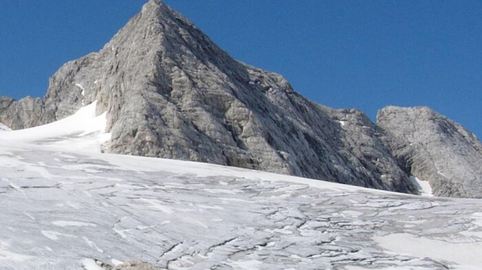 So sah der Gletscher 2006 aus . . .